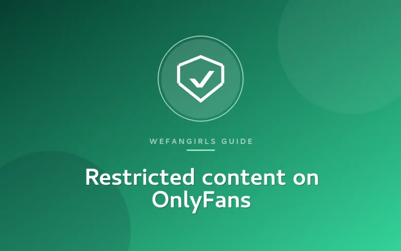 Restricted content on OnlyFans
