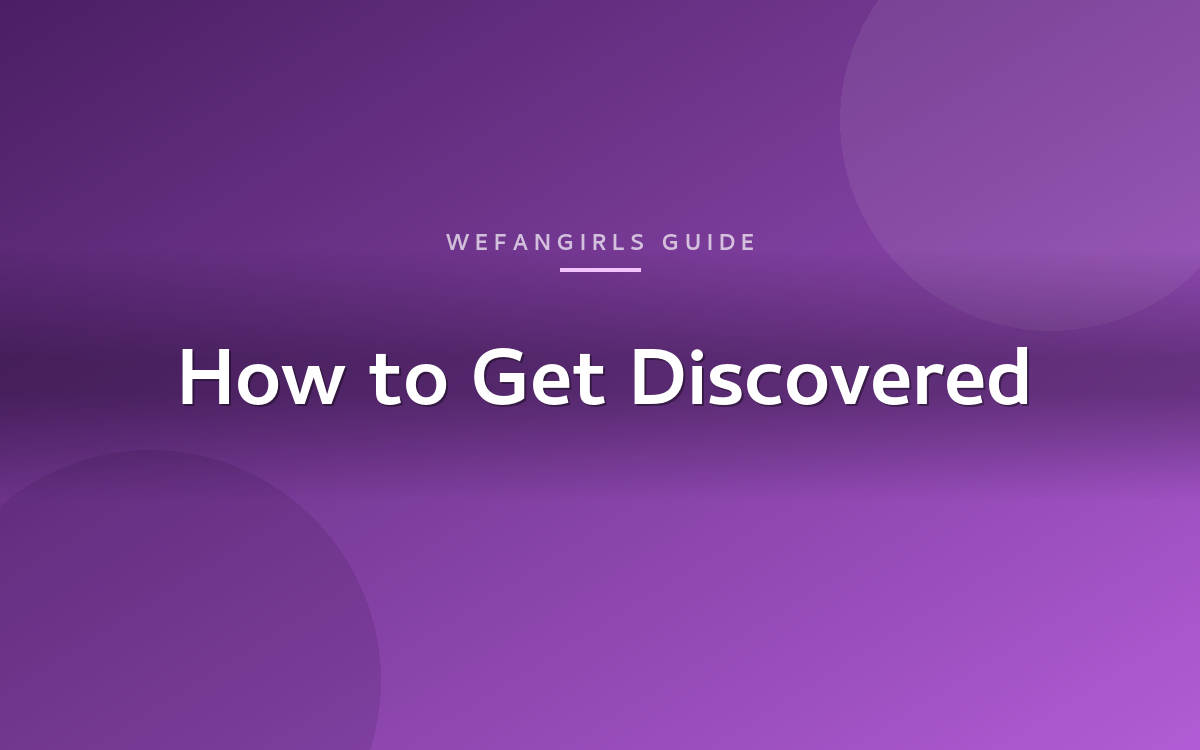 How to get discovered on OnlyFans?